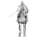 Nimblewright Steed with Rider (Unpainted)