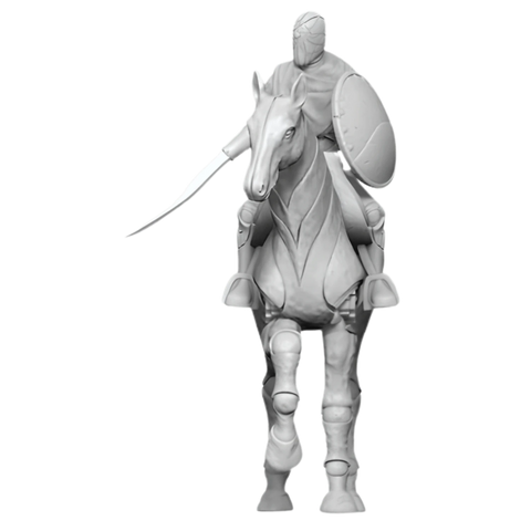 Nimblewright Steed with Rider (Unpainted)