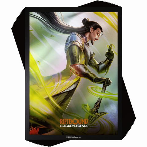 Riftbound League of Legends - Sleeves 100ct - Master Yi, Wuju Master