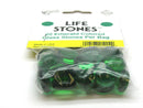 Life Stones - 20 Green Glass