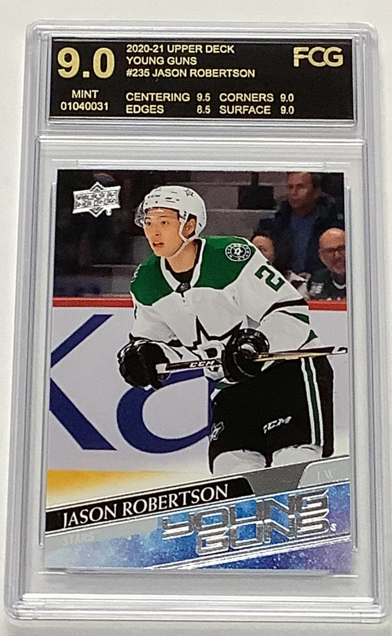 2020-21  YOUNG GUNS ROOKIE CARD - Jason Robertson 9.0