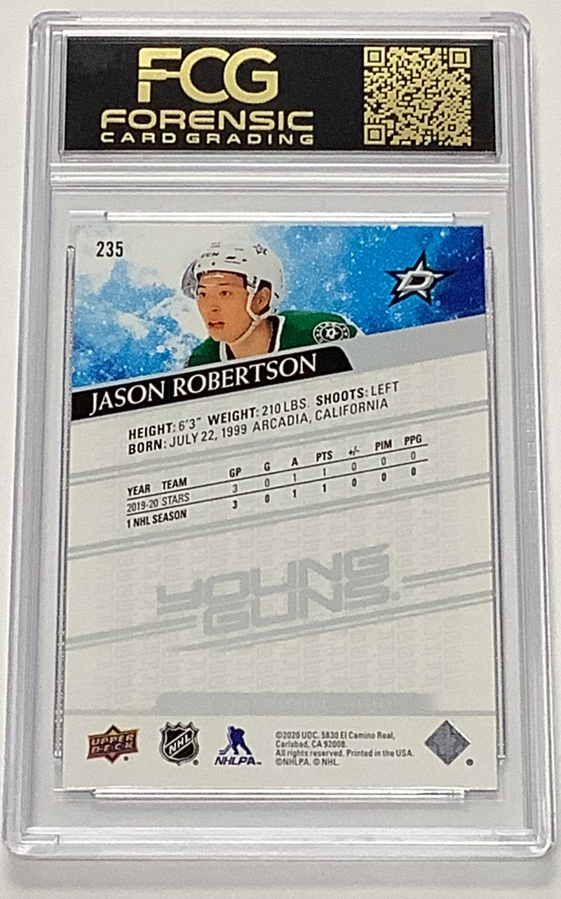 2020-21  YOUNG GUNS ROOKIE CARD - Jason Robertson 9.0