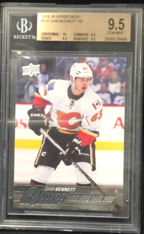 2015-16 Young Guns  #231 - Sam Bennett  9.5  A