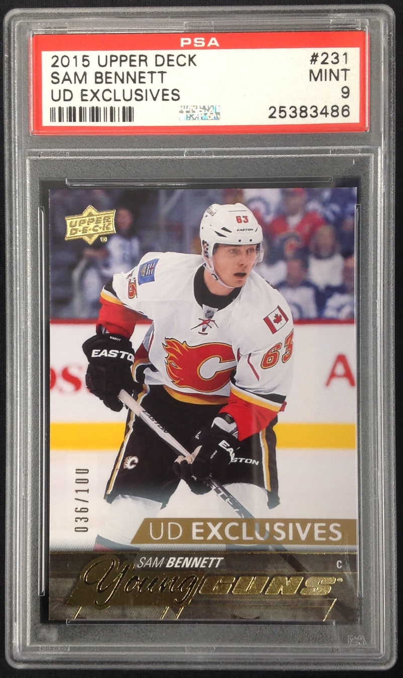 2015-16 Upper Deck Exclusives - Sam Bennett  9