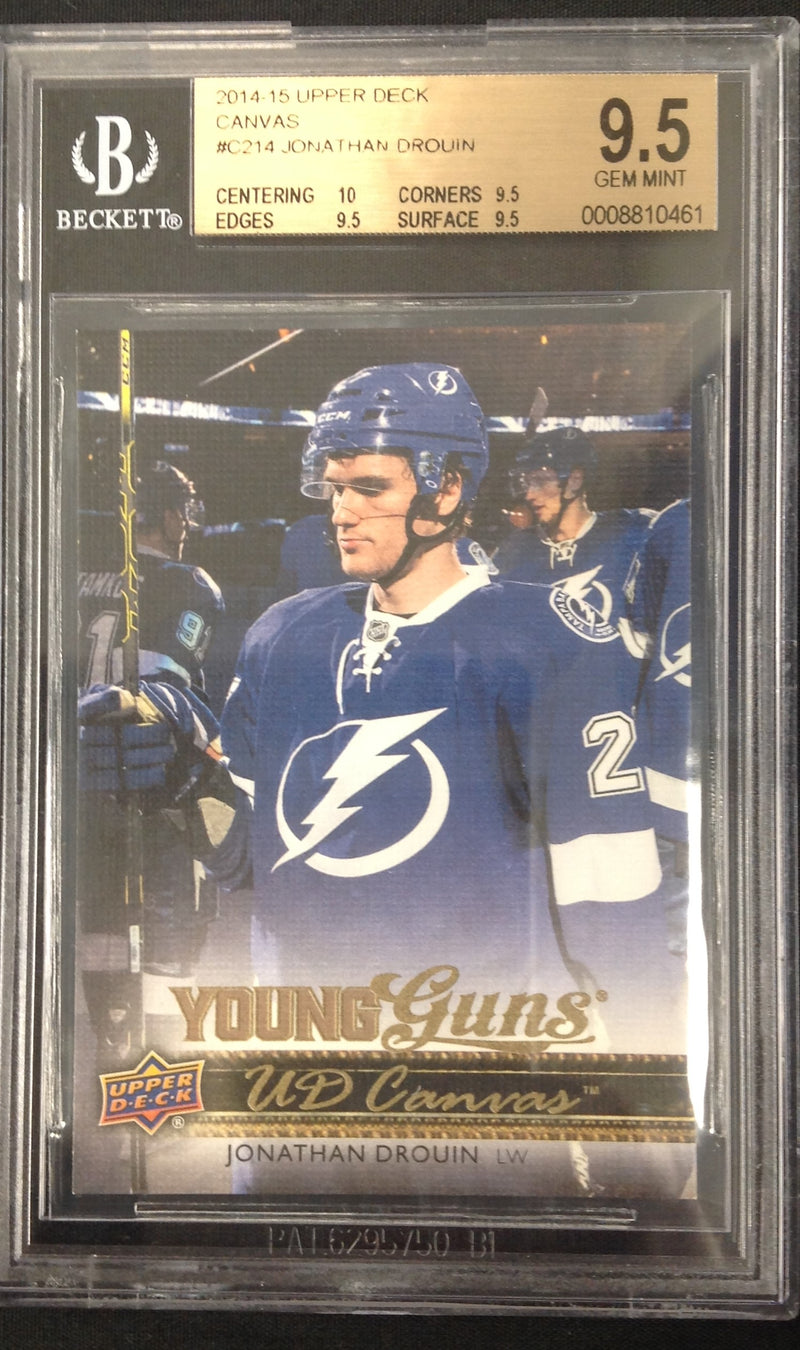 2014-15 Young Guns Canvas - Jonathan Drouin 9.5