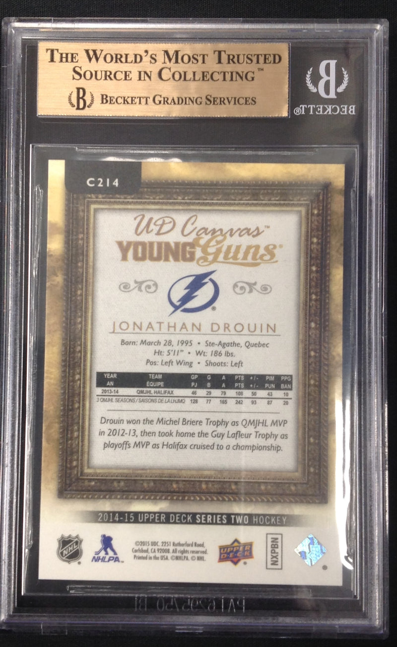 2014-15 Young Guns Canvas - Jonathan Drouin 9.5