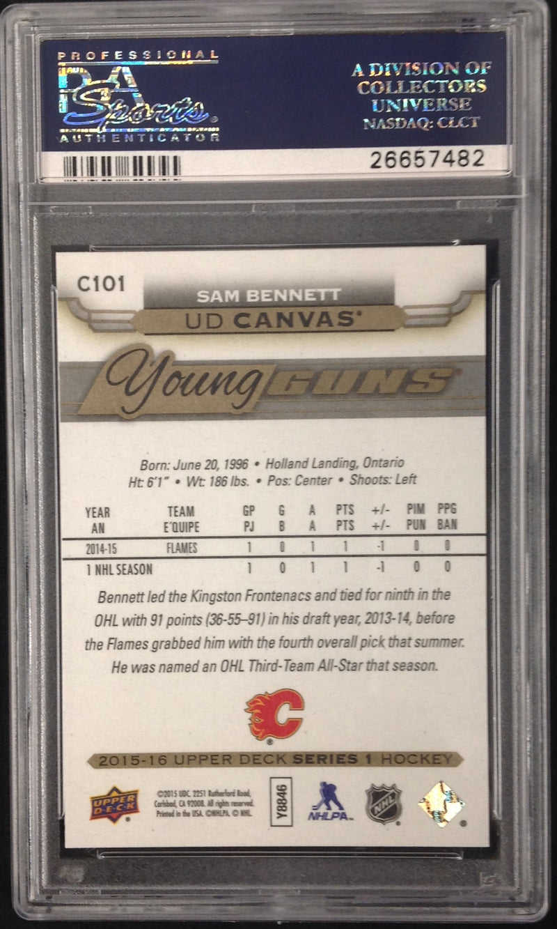 2015-16 Young Guns Canvas - Sam Bennett  10