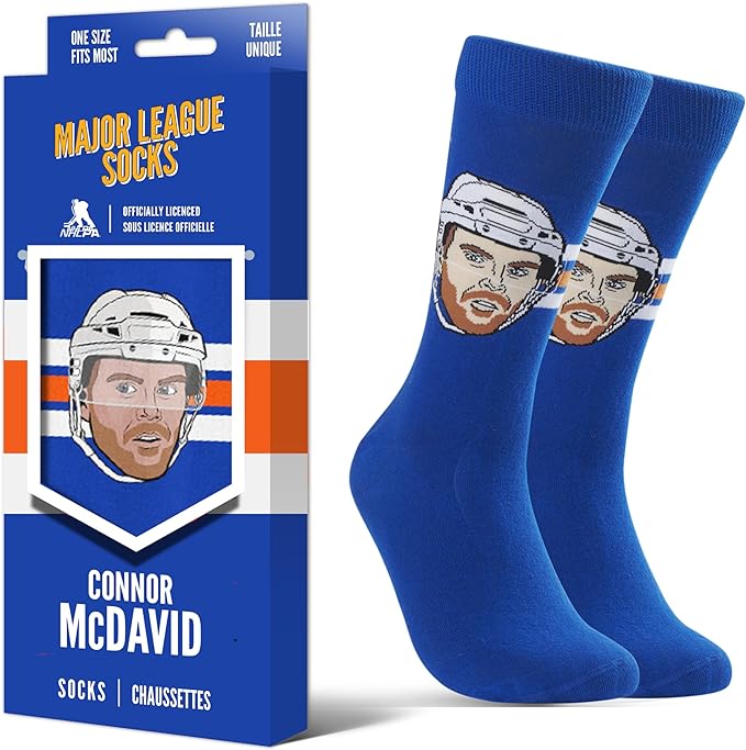 Major League Socks - Connor McDavid - Edmonton