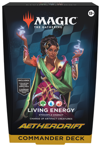 Magic: The Gathering Aetherdrift Commander Deck - Set of 2