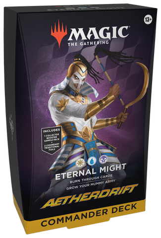 Aetherdrift - Eternal Might Commander Deck