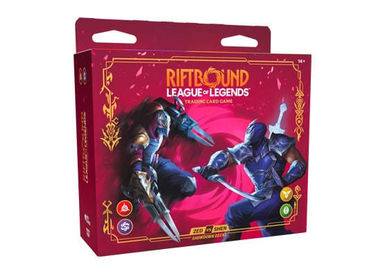 Riftbound TCG: Zed VS Shen (Vendetta) Showdown Deck Set