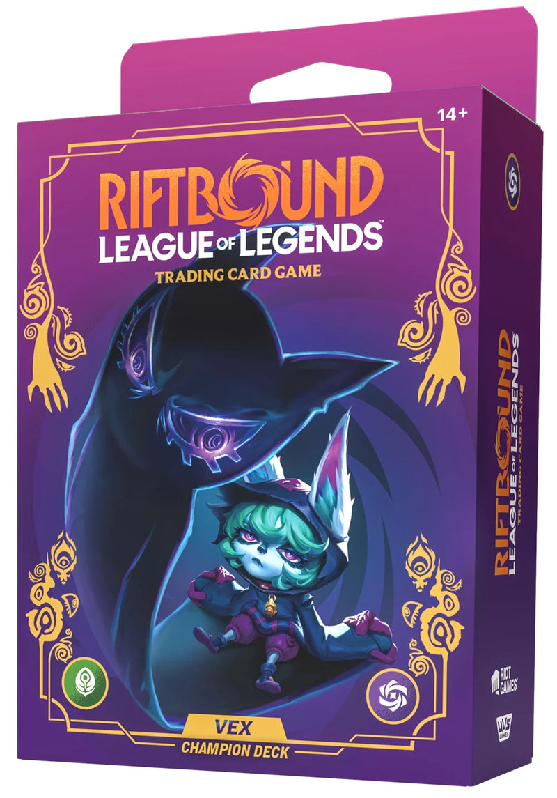 Riftbound League of Legends - Unleashed - Vex Champion Deck