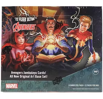Upper Deck - 2022 Fleer Ultra Marvel Avengers Hobby Pack