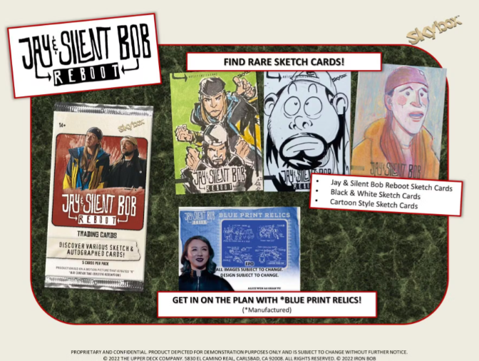 2023 Upper Deck Jay and Silent Bob Trading Cards Pack