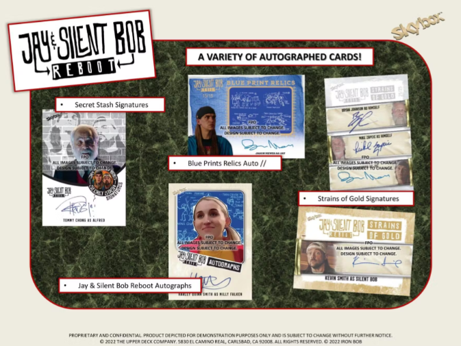 2023 Upper Deck Jay and Silent Bob Trading Cards