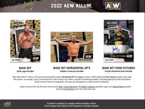 2022 Upper Deck AEW Allure Hobby Box