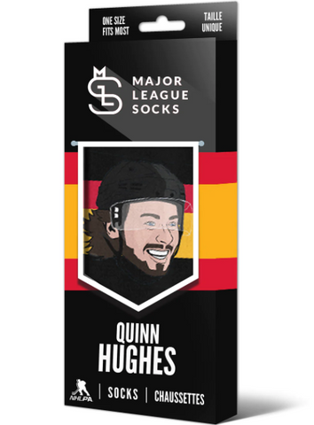 Major League Socks - Quinn Hughes - Canucks