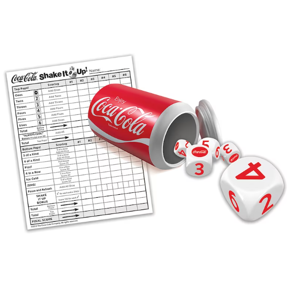 Coca Cola - Shake it Up Dice Game