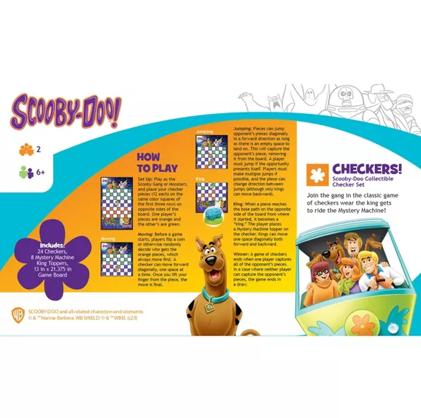 Scooby-Doo Checkers