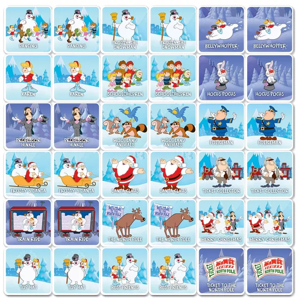 Frosty the Snowman - Matching Game