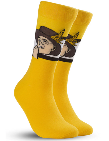 Major League Socks - Gord Downie Yellow