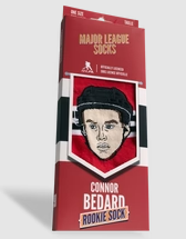 Major League Socks - Connor Bedard - Blackhawks