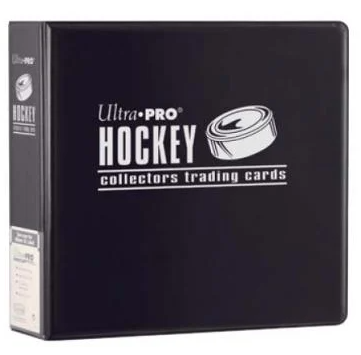 Ultra Pro 3 Ring, 3 inch Hockey Binder - Black