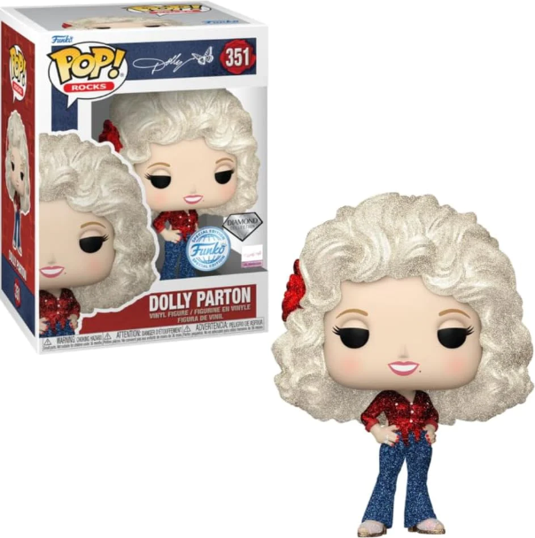 Funko Pop - Dolly Parton 351 Diamond Glitter