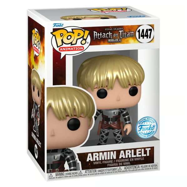 Funko Pop - Attack on Titan - Armin Arlelt 1447 SE