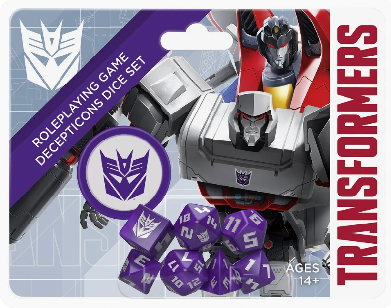 Transformers - Decpticons Dice Set
