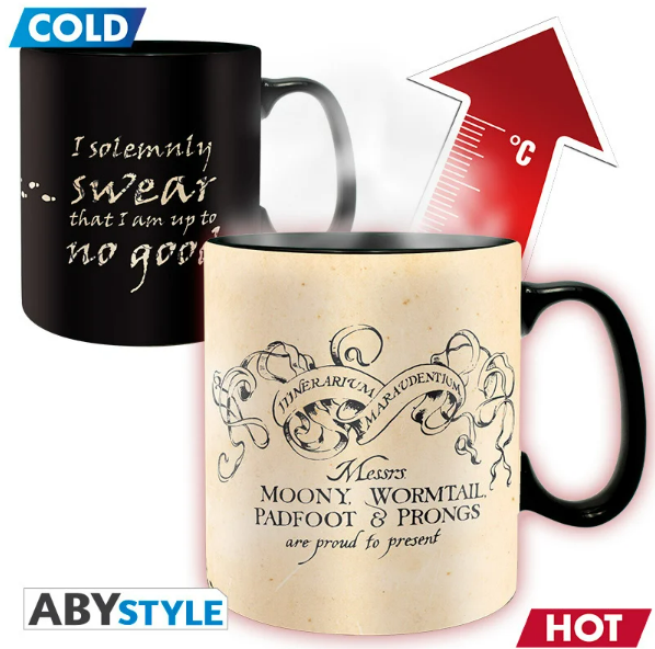 Harry Potter Heat Change Mug - Map