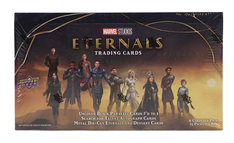 2022 Upper Deck Marvel Studios Eternals Trading Cards - Hobby Box