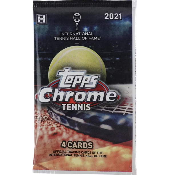 2021  Topps Chrome - Tennis Hobby Lite Pack