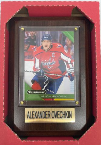 Plaque W/Card A. Ovechkin
