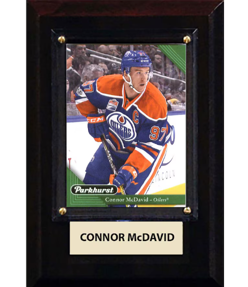 Plaque W/Card Connor Mcdavid