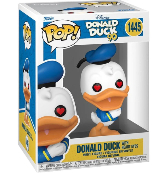 Donald Duck with heart eyes- 1445