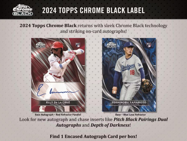 2024 Topps Chrome Black - MLB