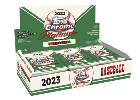 2023 Topps Chrome Platinum Hobby Box
