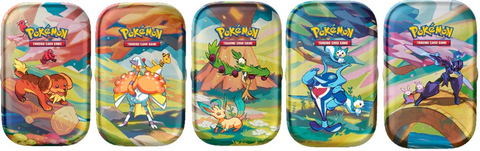 Vibrant Paldea Mini Tins Set of 5