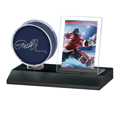 Ultra Pro - Black Wood Base Puck And Card Display