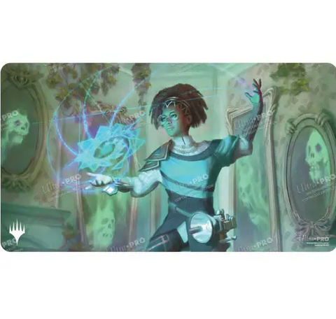 MTG - Duskmourn Playmat Zimone Mystery Unraveler