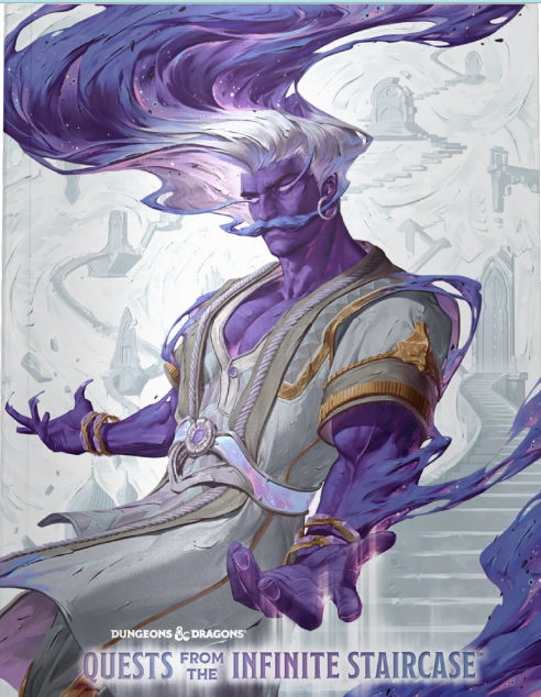 D&D Book - Quests from the Infinite Staircase Alt Cover
