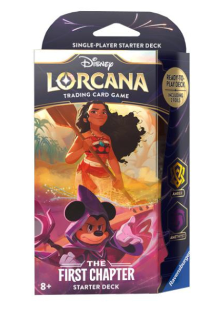Disney - Lorcana The First Chapter - Starter Deck (Amber/Amethyst)