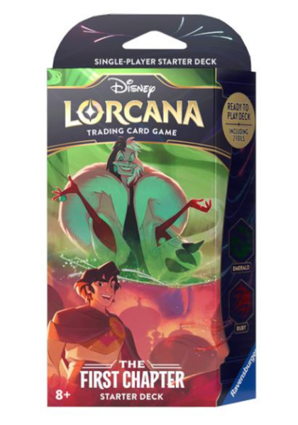 Disney - Lorcana The First Chapter - Starter Deck (Emerald/Ruby)