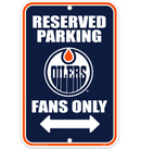 Reserved Parking Sign - NHL Edmonton Oilers