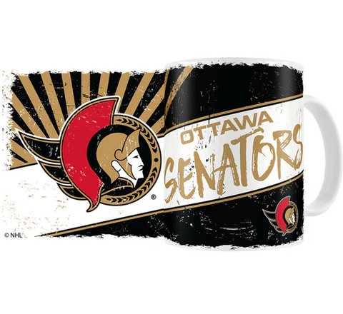 15 oz Ceramic Mug - Ottawa Senators Wrapped