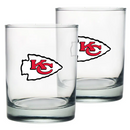 Rock Glass - KC Chiefs
