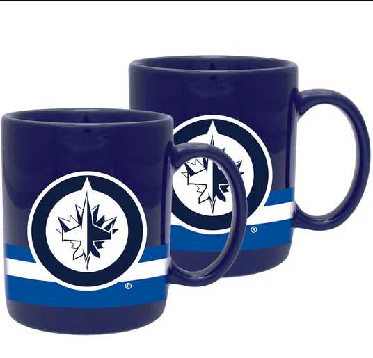 2 Pack Coffee Mugs - Winnipeg Jets