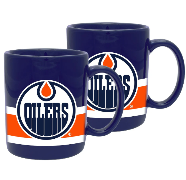 2 Pack Coffee Mugs - Edmonton Oilers