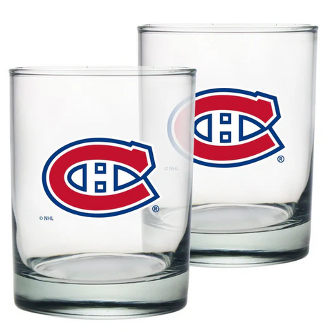 Canadiens - Rock Glass Set